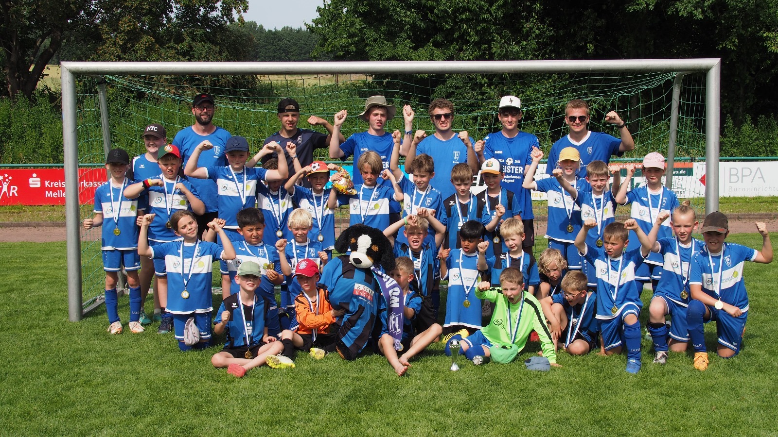 anlässlich 29. Ausgabe Zeltturnier<br>F-Jugend-Teams TSV<br>